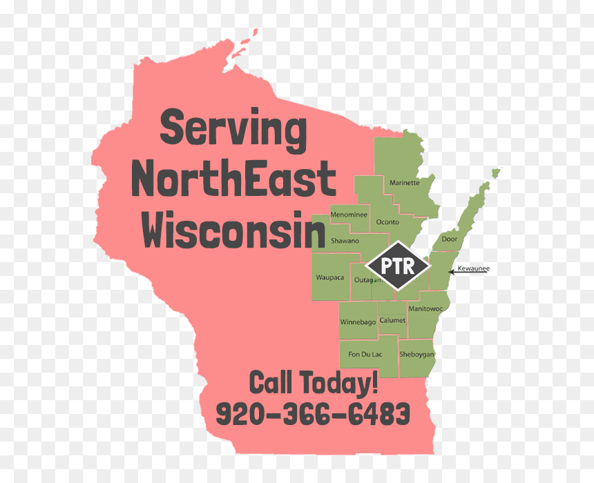 Map Of Wisconsin, HD Png Download - party time png