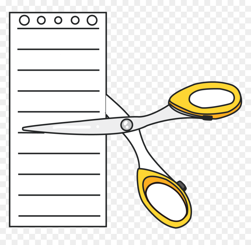 Scissors Cut Things Cute Vector Png And Image - Scissors, Transparent Png - scissors vector png