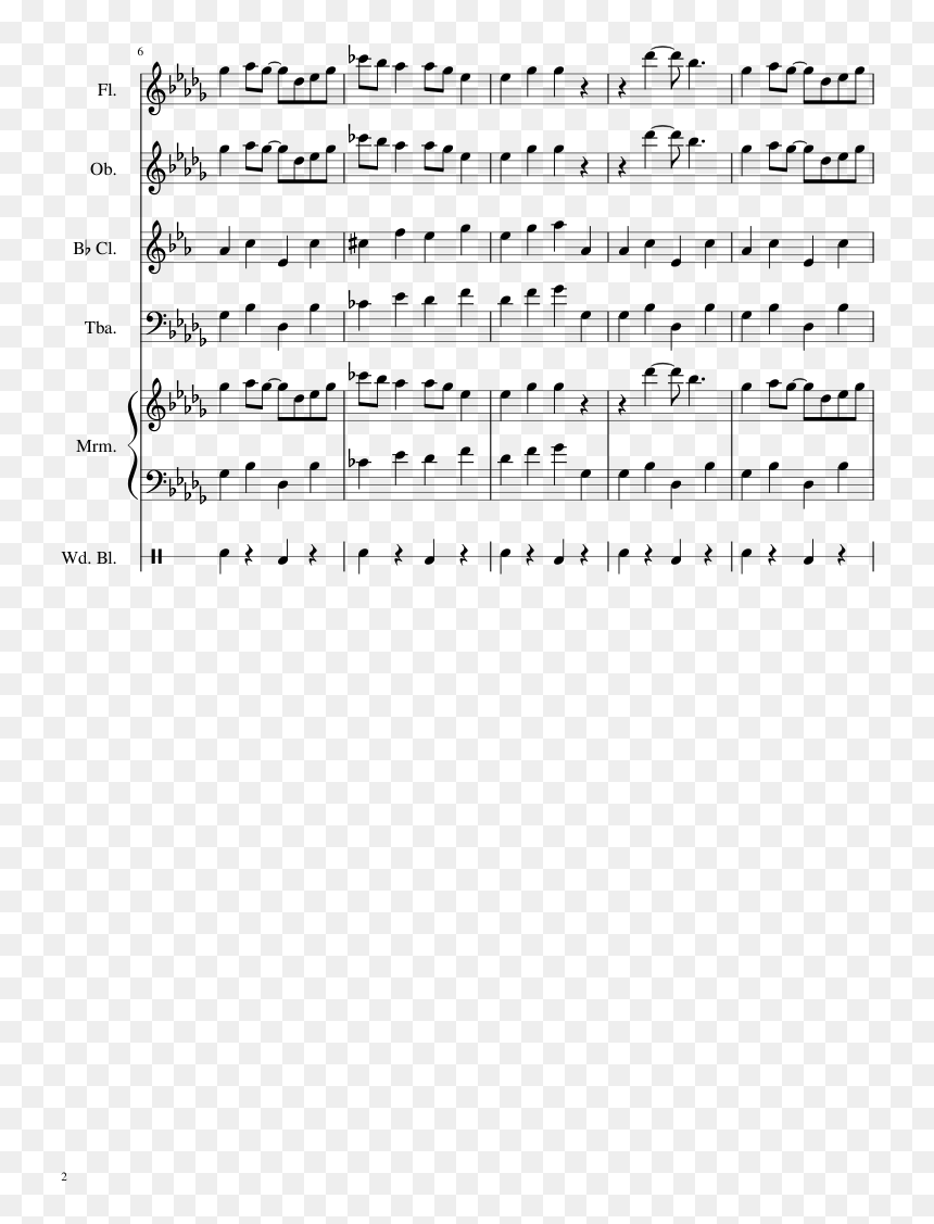 Dog Song Undertale - Sheet Music, HD Png Download - undertale dog png