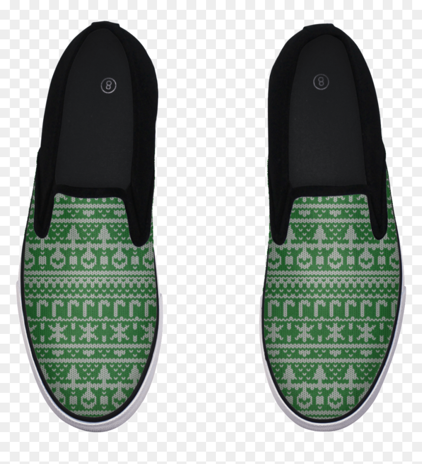 Transparent Christmas Pattern Png - Slip-on Shoe, Png Download - christmas pattern png