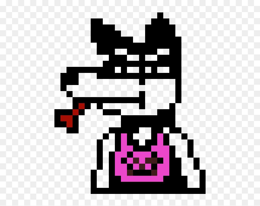 Jason Voorhees Pixel Art, HD Png Download - undertale dog png