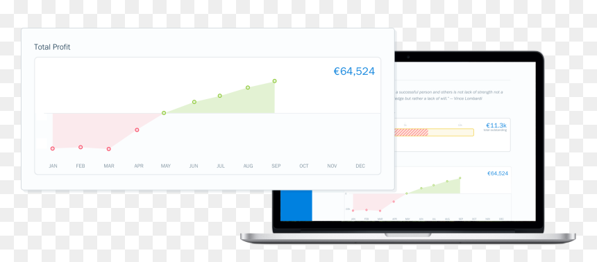 Freshbooks Profit And Loss, HD Png Download - mystery person png