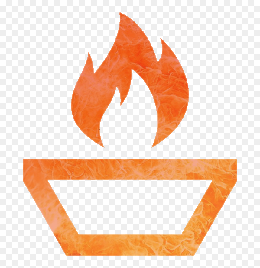 Fire Logo Blue Png, Transparent Png - firepit png