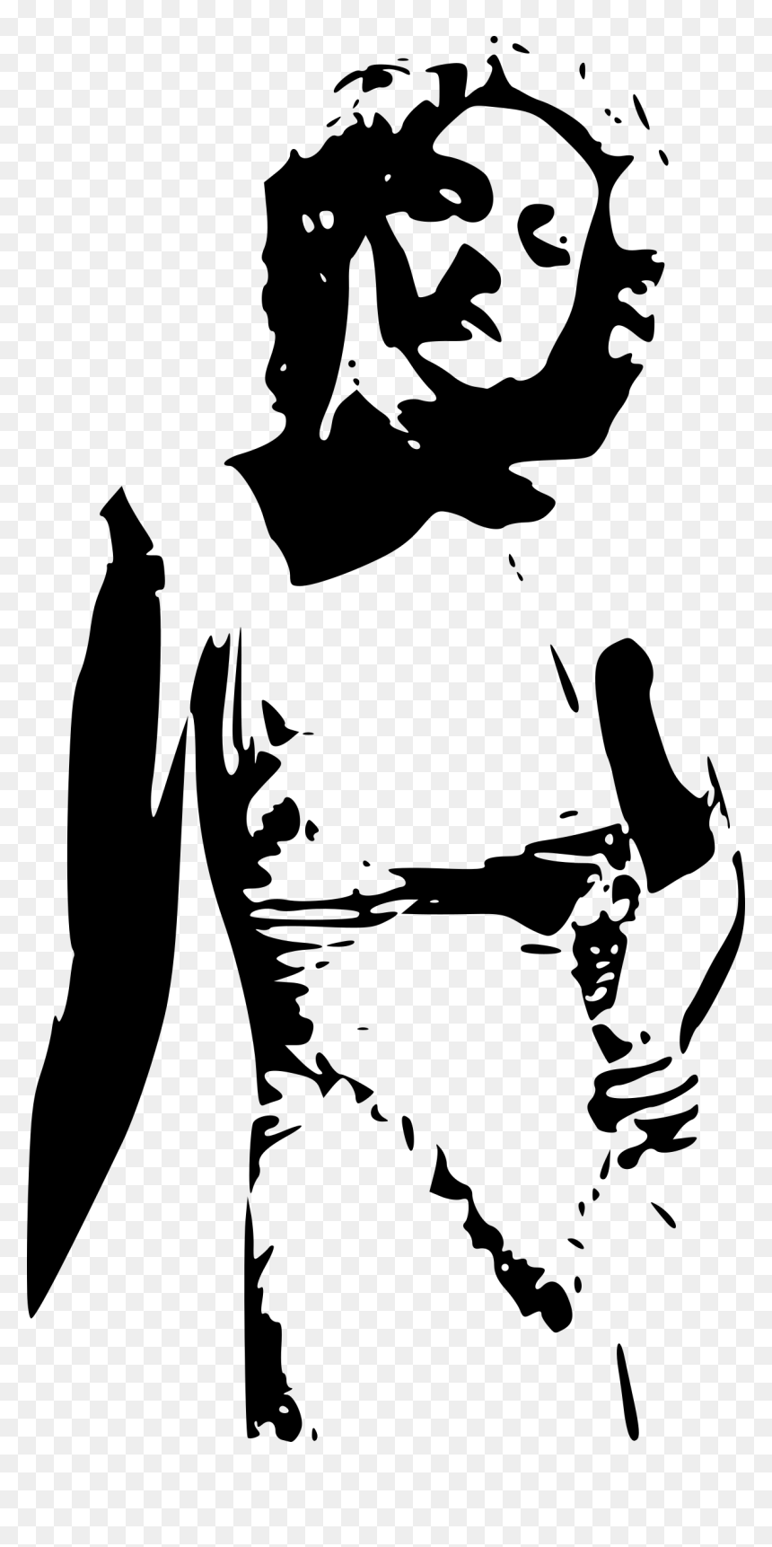 Standing Retro Woman Clip Arts - Clip Art, HD Png Download - woman standing silhouette png