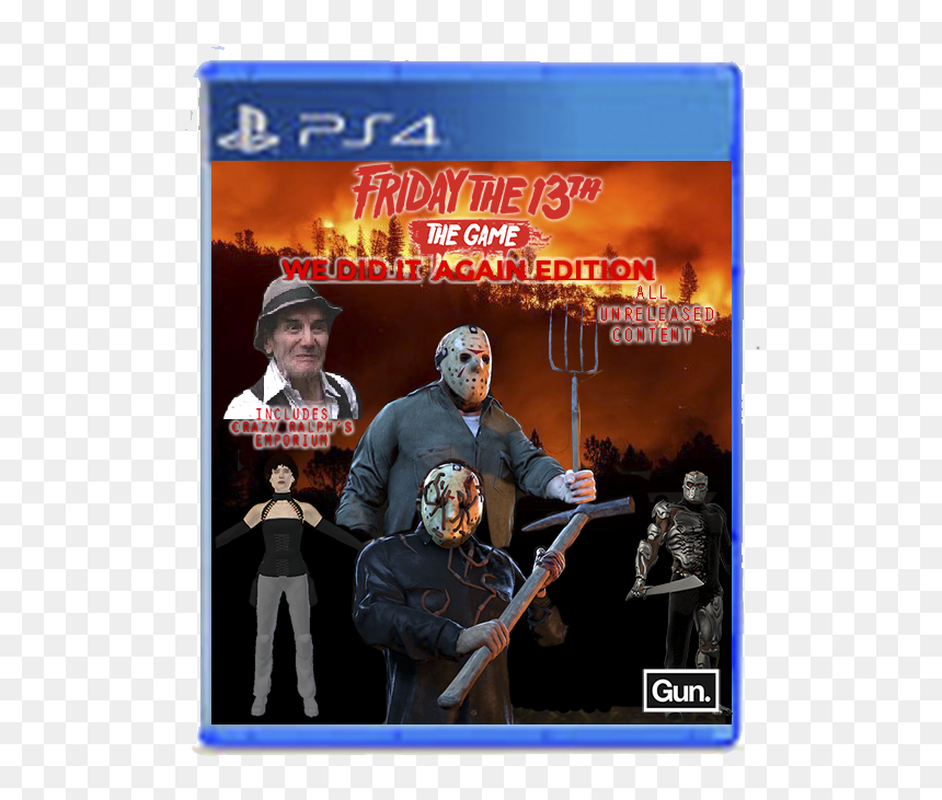 Walt Gorney, HD Png Download - friday the 13th game png