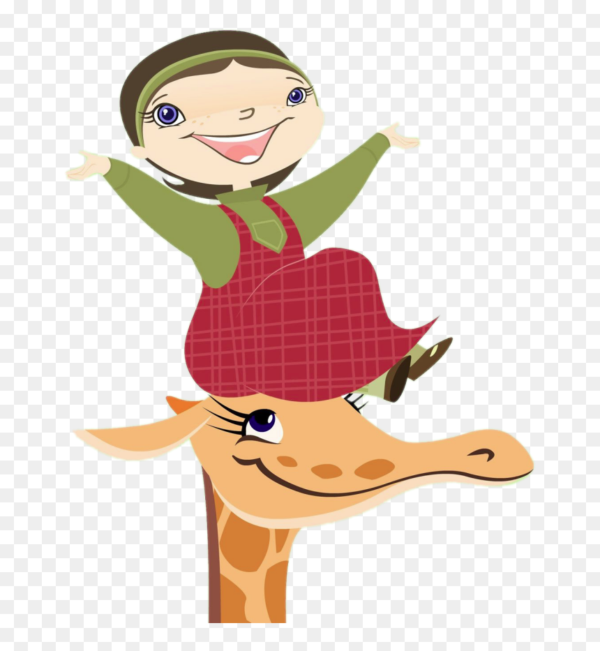 Willa On Giraffes Head, HD Png Download - fish head png
