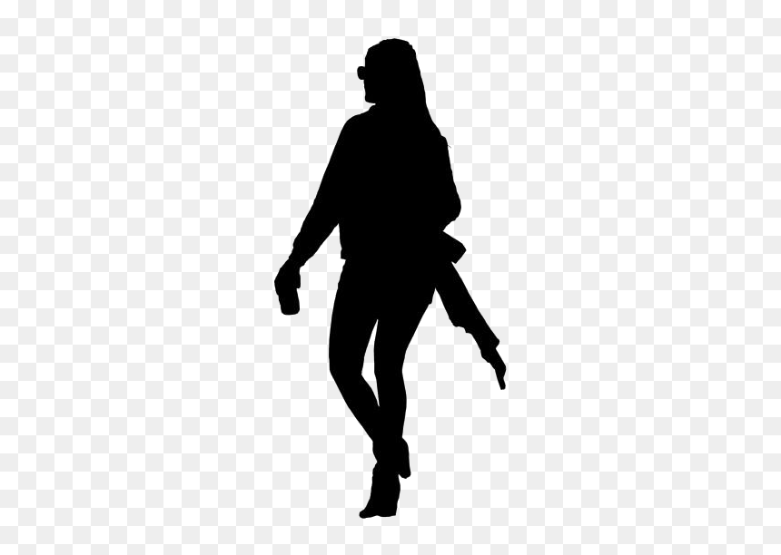 Walking Png Images, Pictures - Silhouette, Transparent Png - woman walking silhouette png