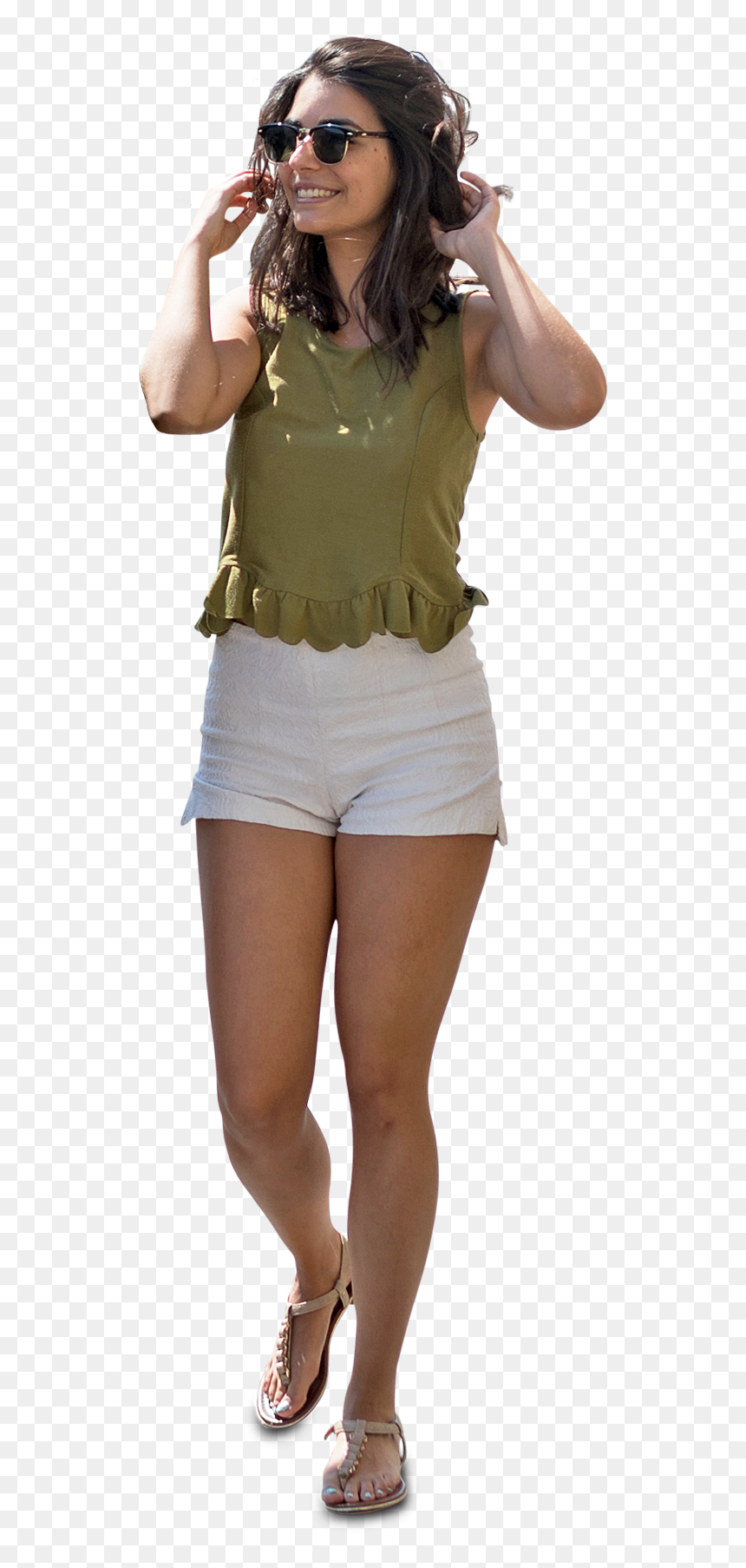 Woman Walking Png, Transparent Png - woman walking silhouette png