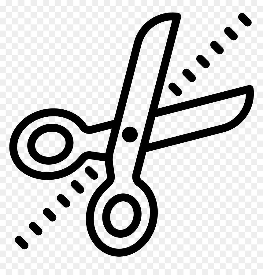 All Icons Are In The Flat Vector Style, However, Differ - Portable Network Graphics, HD Png Download - scissors vector png