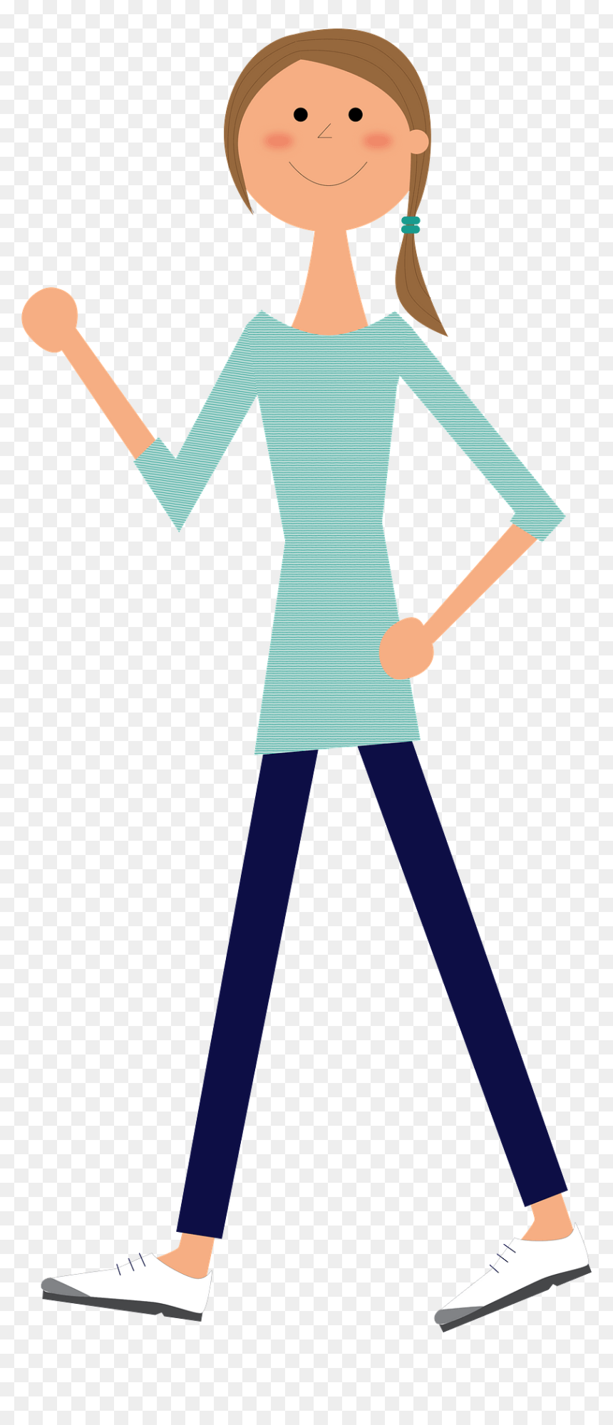 Illustration, HD Png Download - woman walking silhouette png