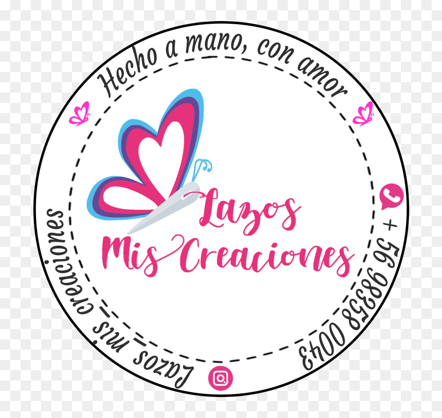 Marca Lazos Mis Creaciones - Circle, HD Png Download - lazos png