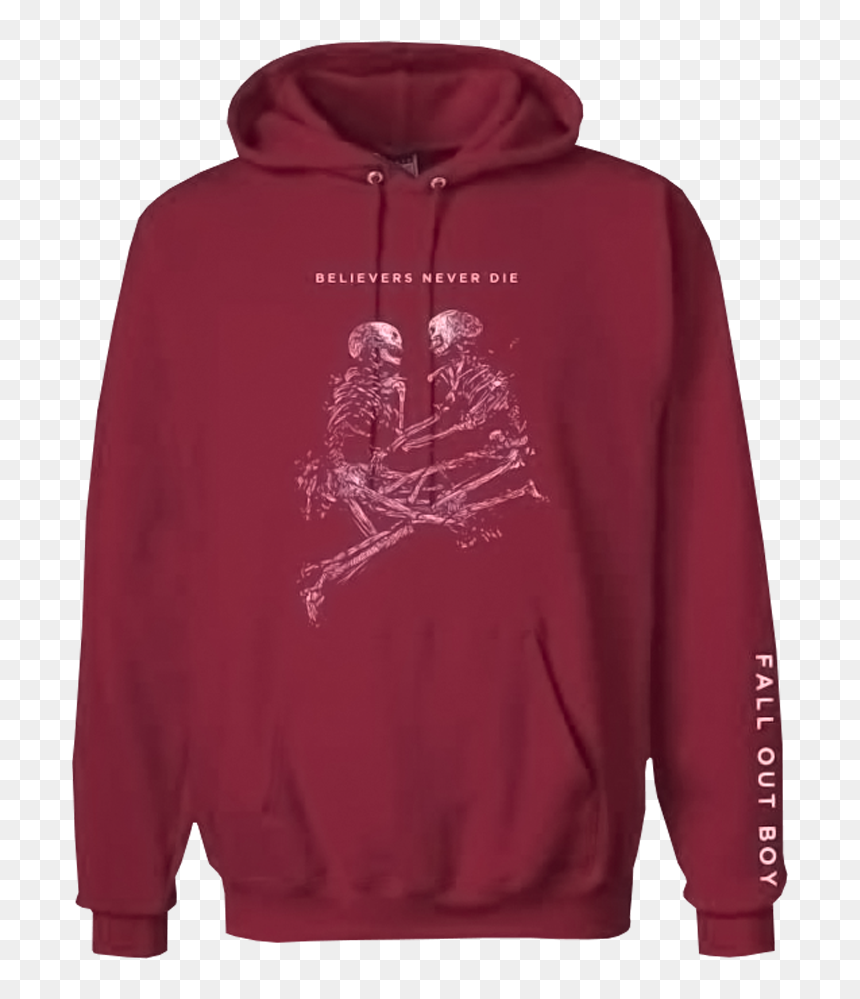 Believers Never Die Hoodie, HD Png Download - fall out boy png