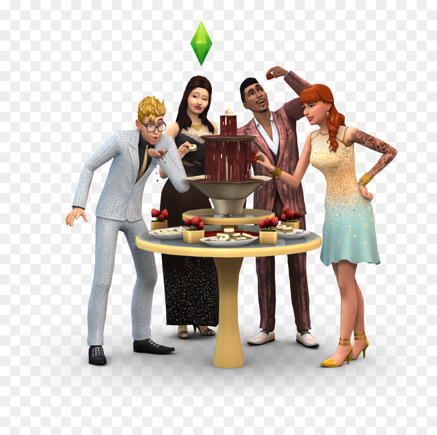Wytworne Przyjęcie The Sims 4, HD Png Download - the sims 4 png