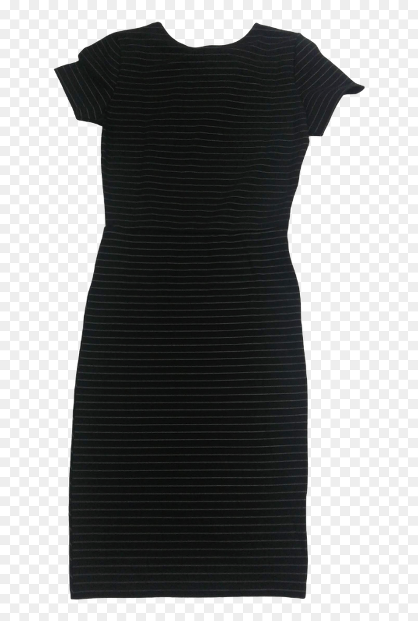 Girls Dress -black Stripe - Little Black Dress, HD Png Download - black stripe png