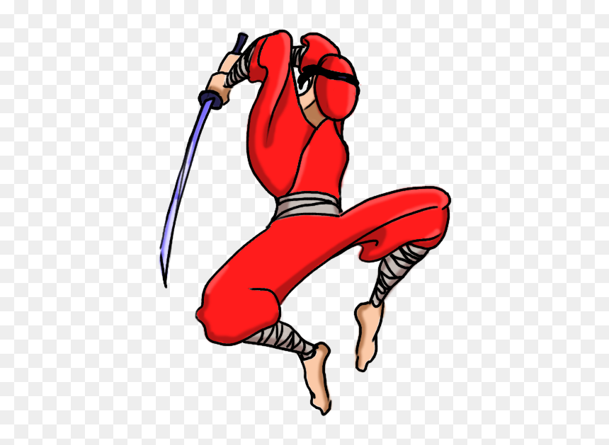 How To Draw Cartoon People And Cartoon Characters - Easy Ninja Drawing Cartoon Step By Step, HD Png Download - cartoon people png