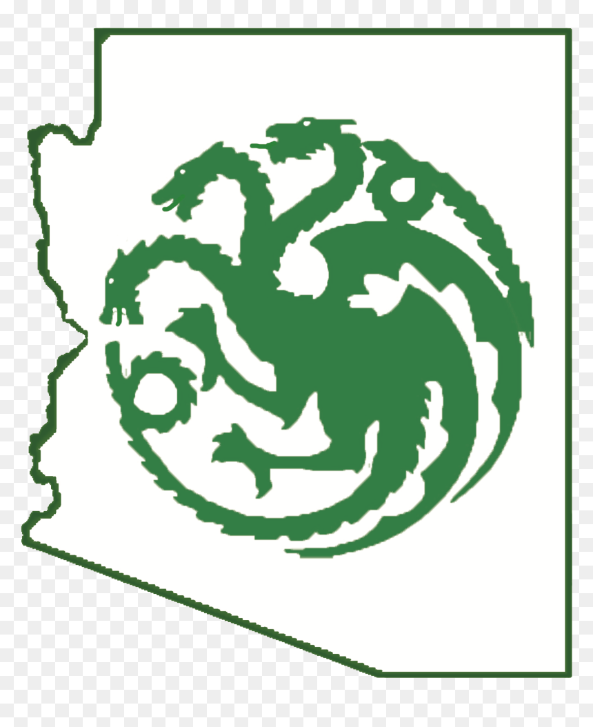 Phoenix Dragons Youth Football - Logo Game Of Thrones, HD Png Download - targaryen sigil png