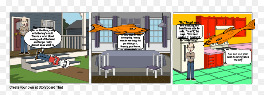 Storyboard, HD Png Download - fish head png