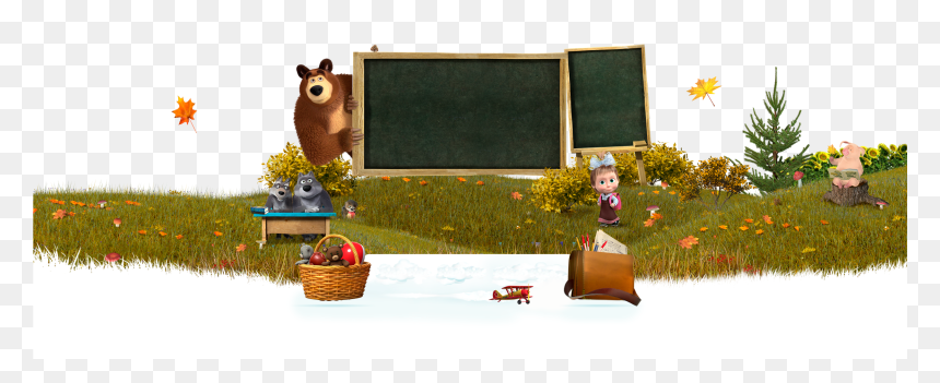 Masha Y El Oso - Cartoon, HD Png Download - masha y el oso png