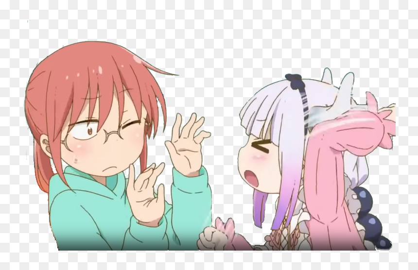 Animegive Her Back - Kobayashi Dragon Maid Hentai, HD Png Download - kanna kamui png