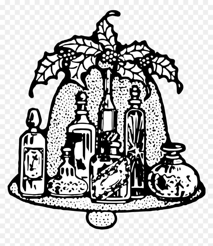 Christmas Perfume Bottles Clip Arts - Clip Art, HD Png Download - perfume bottle png