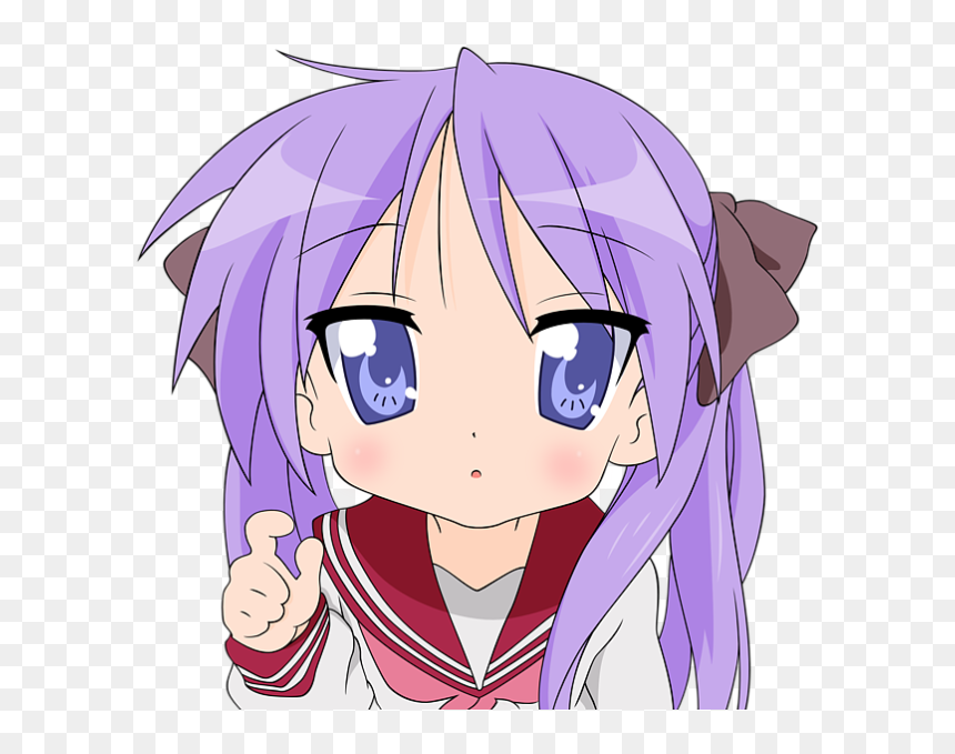 Kawaii - Kagami Hiiragi, HD Png Download - kanna kamui png