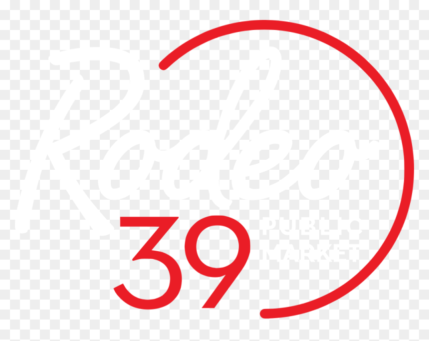Rodeo 39 White Logo Circle - Ad Villaviciosa De Odon, HD Png Download - red circle .png