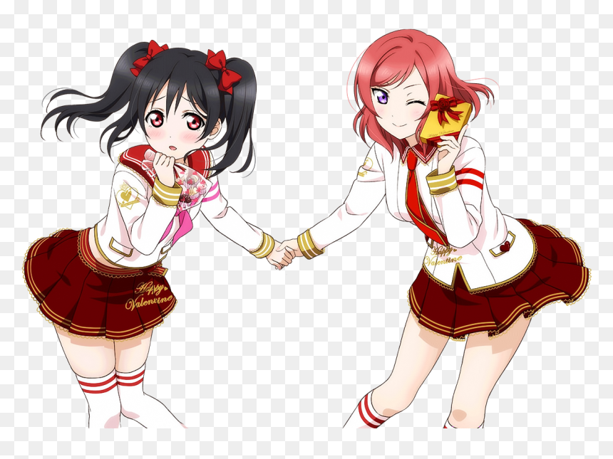 Love Live Maki And Nico Render, HD Png Download - love live nico png