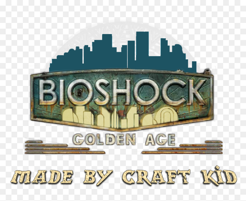 Bioshock Golden Age Is A Project Being Made By The - Graphic Design, HD Png Download - bioshock logo png