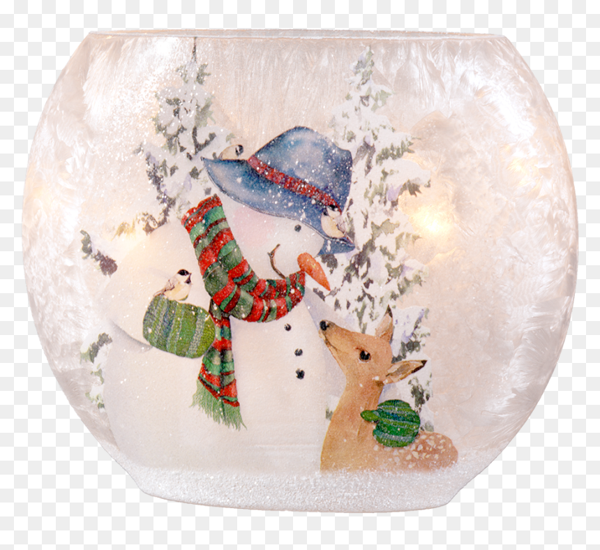 Decorative Glass Oval, Blue - Christmas Ornament, HD Png Download - blue christmas ornaments png