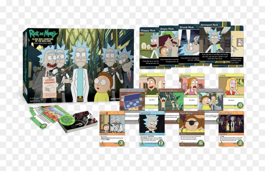 Close Rick Counters Of The Rick Kind Game, HD Png Download - rick and morty rick png