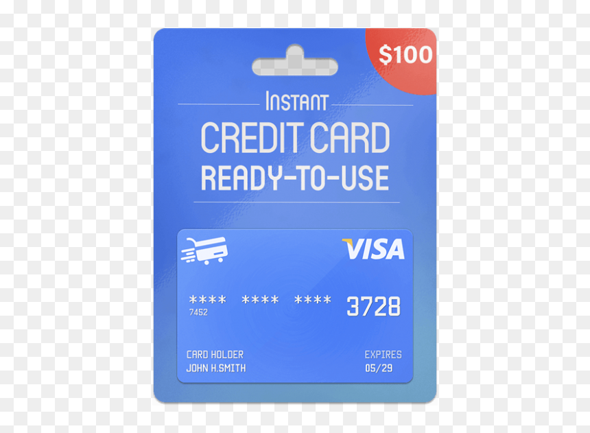 Prepaid Visa Card, HD Png Download - visa gift card png