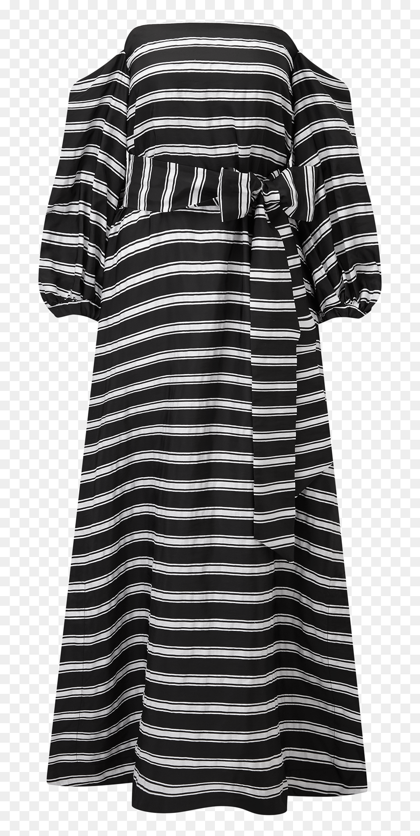 Black And White Striped Dress - Karnagarh Temple, HD Png Download - black and white stripes png