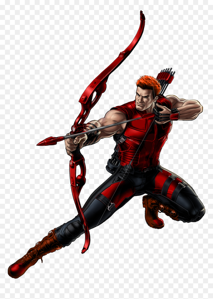 Clint Barton Marvel - Red Arrow Dc Png, Transparent Png - nick fury png