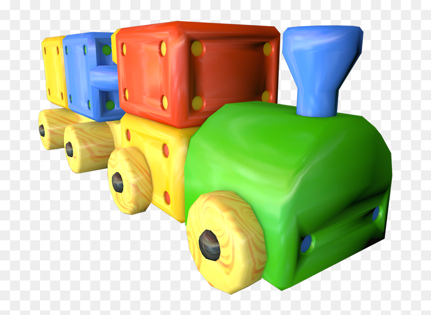 Download Zip Archive - Toy Train Mario Galaxy, HD Png Download - toy train png