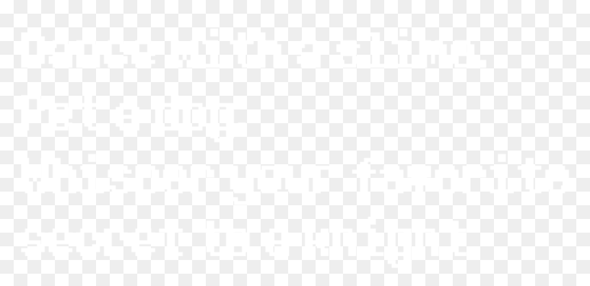 Dance With A Slime - Johns Hopkins Logo White, HD Png Download - undertale dog png