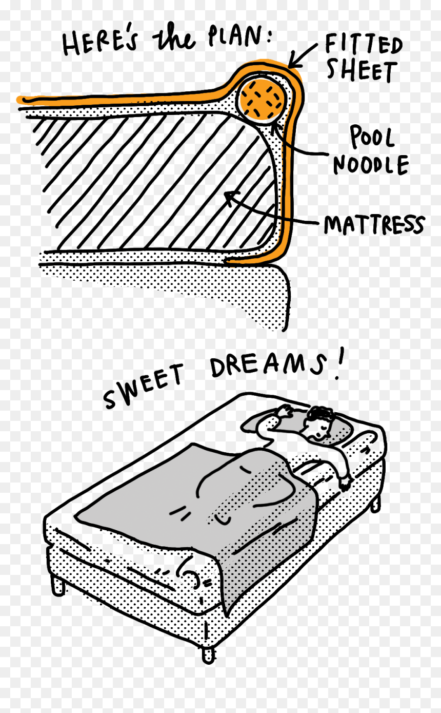 Bed, HD Png Download - pool noodle png