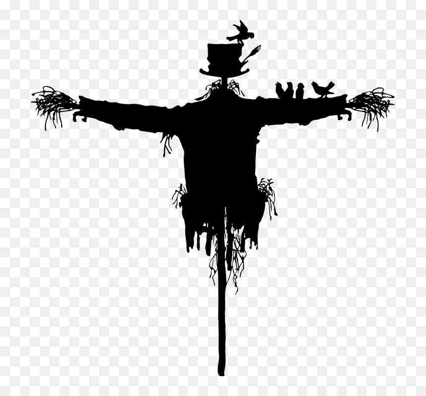 Illustration, HD Png Download - scarecrow clipart png