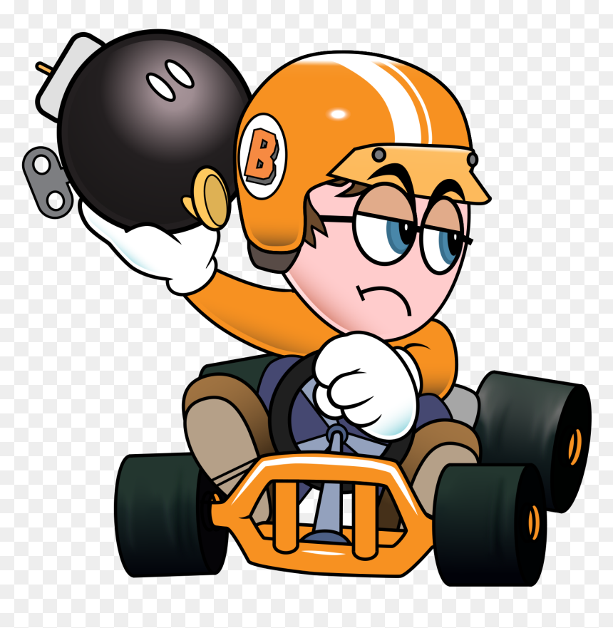 Super Mii Kart Vector - Mii Kart, HD Png Download - mii png