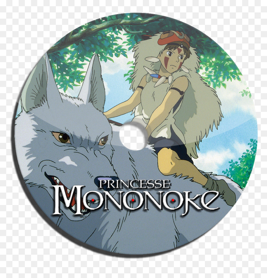 Princess Mononoke San And Wolf , Png Download - Princess Mononoke, Transparent Png - princess mononoke png