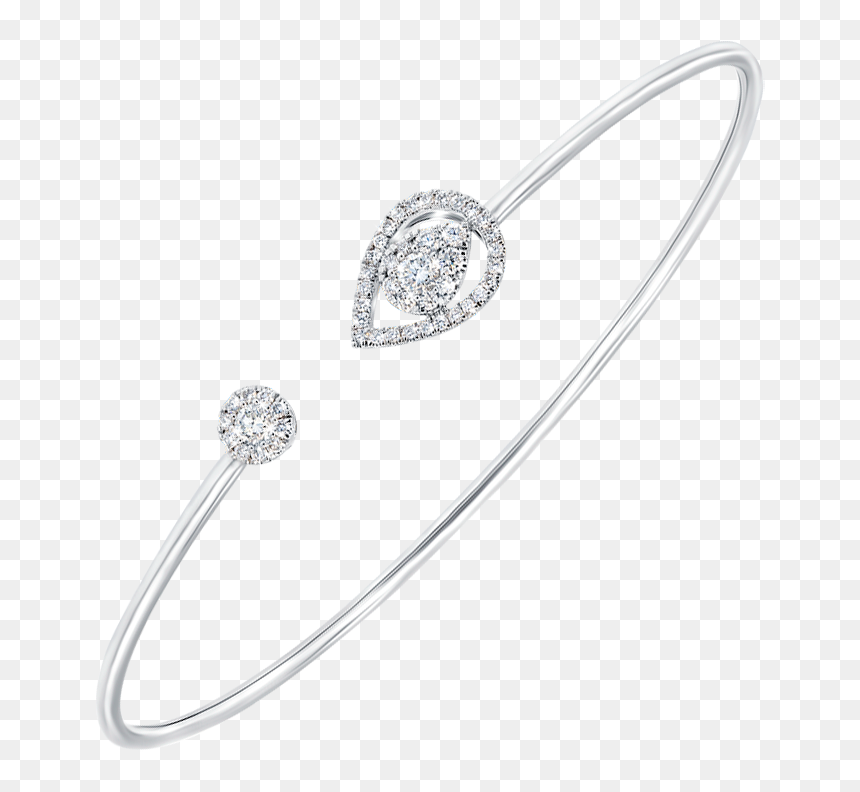 Onesixeight Diamond Bangle 5,660 Aed - Body Jewelry, HD Png Download - kaya scodelario png