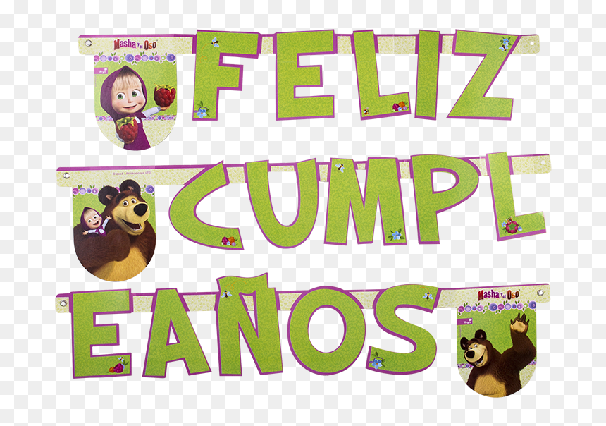 Linea Masha Y El Oso - Cartoon, HD Png Download - masha y el oso png