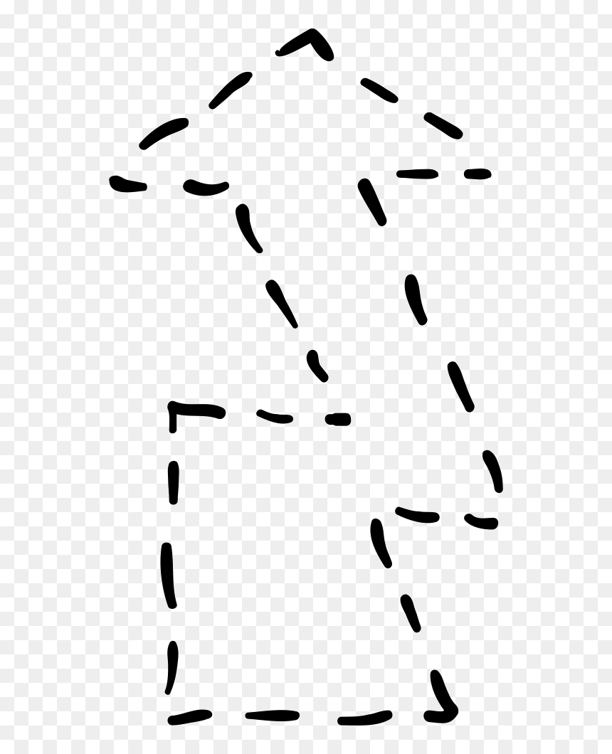 Dotted Up Arrow - Portable Network Graphics, HD Png Download - dotted arrow png
