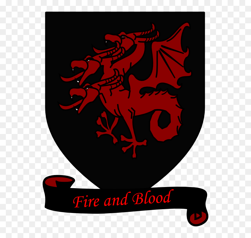 Dragon Blood And Fire, HD Png Download - targaryen sigil png