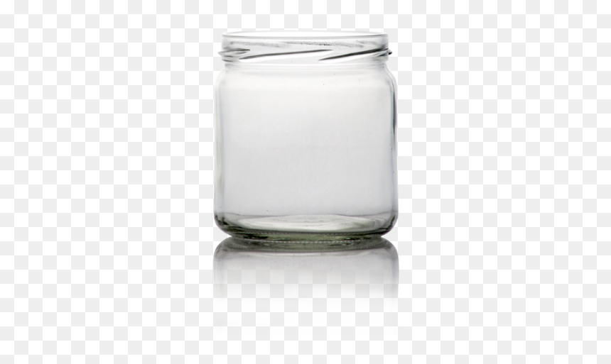 388ml Round - Vase, HD Png Download - mason jars png