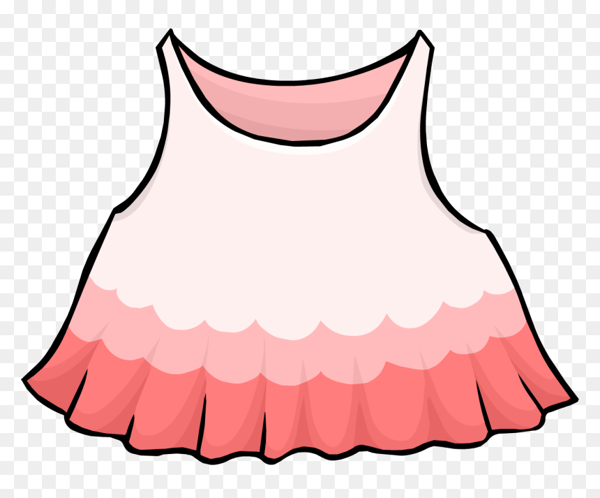 Thumb Image - Club Penguin Dress Id, HD Png Download - pink dress png
