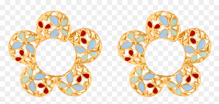 Farfasha Bloom Earrings 2,945 Aed - Earrings, HD Png Download - kaya scodelario png