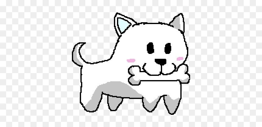 Cartoon, HD Png Download - undertale dog png