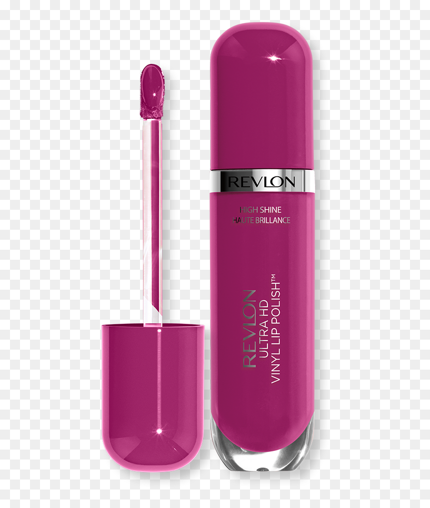 Revlon Lip Ultra Hd Vinyl Lip Polish Violet Frenzy - Revlon Ultra Hd Vinyl Lip Polish, HD Png Download - revlon logo png