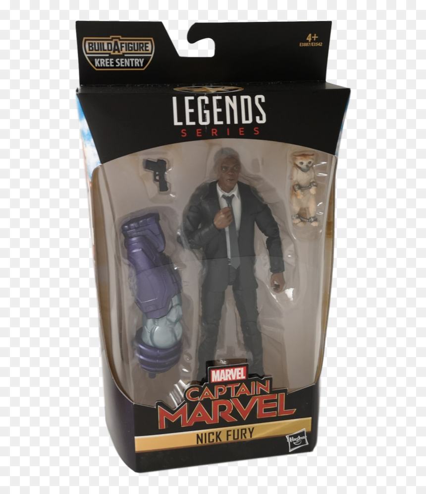 Thanos Build A Figure Action Figure, HD Png Download - nick fury png