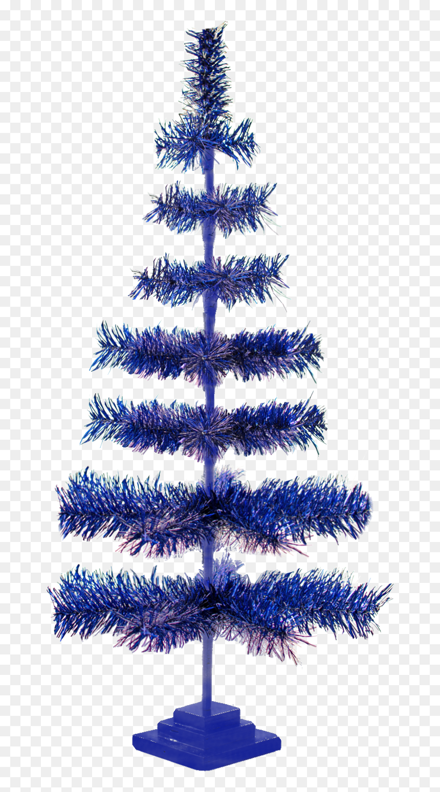 Christmas Tree, HD Png Download - blue christmas ornaments png